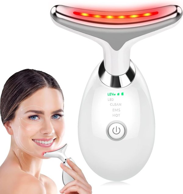 Es-1081 Massager Intense Pulsed Light Wrinkles Reducing Instrument – Esx – Anti Ageing & Reduces Puffiness | Face Massager For Fine Line & Wrinkles – Random Color