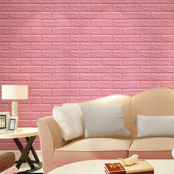 1 Pc 2mm 3d Wall Panels-peel And Stick Foam-3d Brick Wallpaper-self-adhesive Wallpaper For Interior Wall Decor