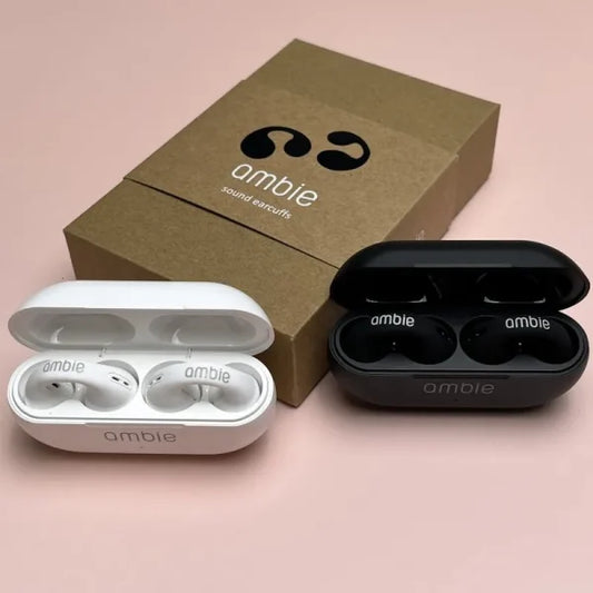 Arch Ambie Ear Cuffs | Bone Conduction Earbuds Ear Cuffs | Best Quality Earbuds Black/white (with Box) (random Colors)